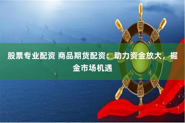 股票专业配资 商品期货配资：助力资金放大，掘金市场机遇